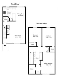 Three Bedroom Townhouse at Stone Hedge Village Townhouses, Farmington, NY