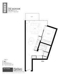  Floor Plan One Bedroom
