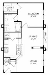 One C Floor Plan| The Reserve on Cave Creek