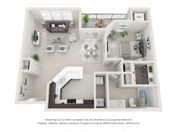 1 2 3 Bedroom Apartments In Lombard Il City View At The Highlands