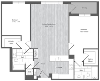 two bedroom apartments Merrifield VA