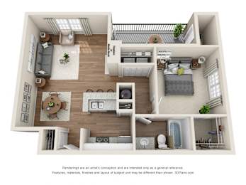 The Essex - 1 Bed/1 Bath near the Energy Corridor
