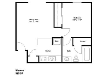  Floor Plan Mimosa