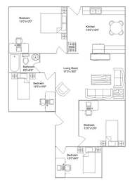  Floor Plan 4 Bedroom 1 Bathroom