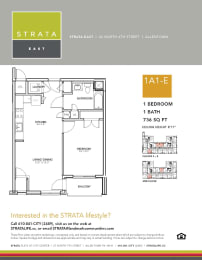  Floor Plan 1A1-E