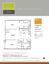  Floor Plan 2B-E