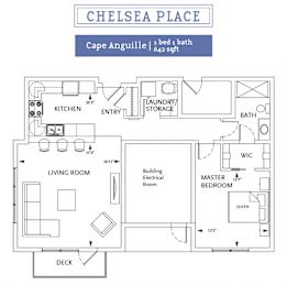 Chelsea Place - 1 Bedroom - Cape Anguille