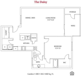 Floor Plan  The Daisy