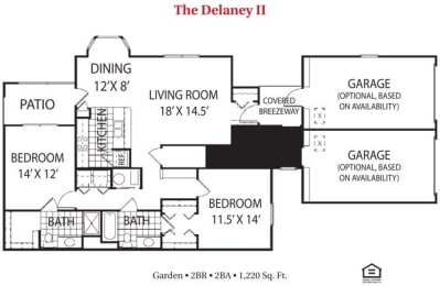 Floor Plan  DELANEY II