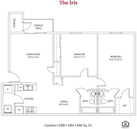 Floor Plan  The Iris