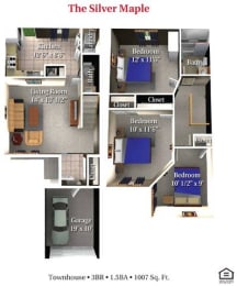  Floor Plan The Silver Maple