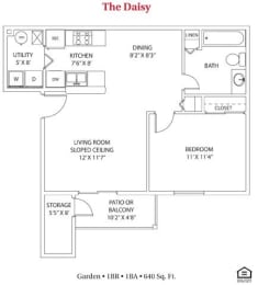  Floor Plan The Daisy