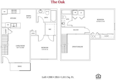  Floor Plan The Oak