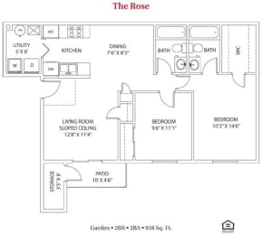 Floor Plan The Rose
