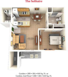  Floor Plan The Solitaire