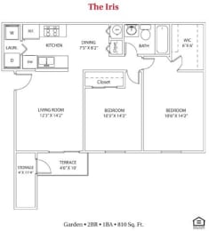  Floor Plan The Iris