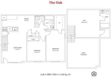 Floor Plan  The Oak