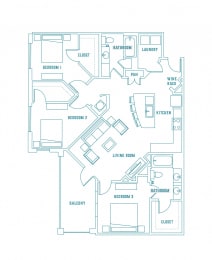  Floor Plan C1