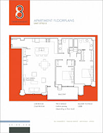 38 Commerce Apartments Downtown Grand Rapids Floor Plan D