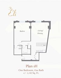  Floor Plan 1st Floor Plan H