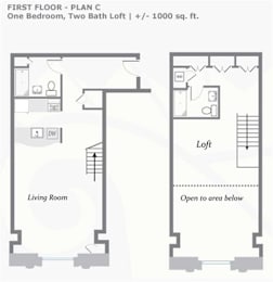  Floor Plan 1st Floor Plan C