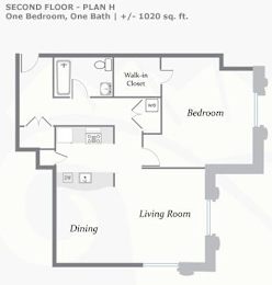  Floor Plan 2nd Floor Plan H