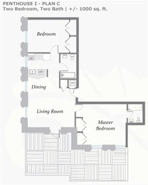  Floor Plan Penthouse 1 Plan C