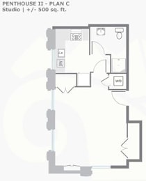  Floor Plan Penthouse 2 Plan C