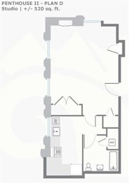  Floor Plan Penthouse 2 Plan D