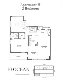  Floor Plan Apartment H