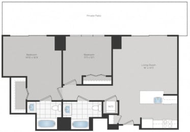  Floor Plan Penthouse 1509