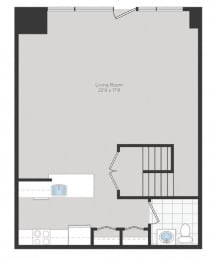  Floor Plan Townhouse 1