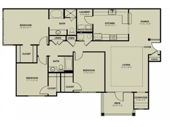  Floor Plan C1