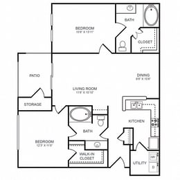  Floor Plan B2