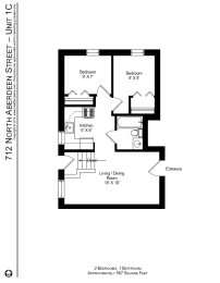  Floor Plan Two Bedroom