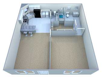 Floor Plan  Custom Deluxe III/Custom III
