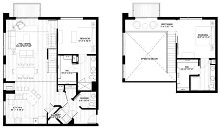 Floor Plan  L2 loft floor plan