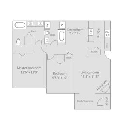 Floor Plan The Pinehurst