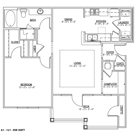  Floor Plan A1