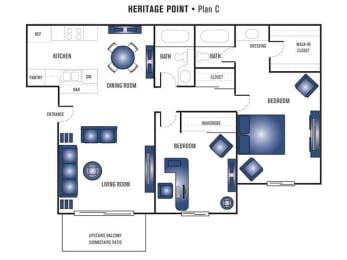  Floor Plan Plan C
