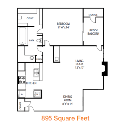  Floor Plan Redwood