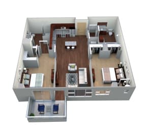 Floor Plan  Unit 2a lighthouse loft