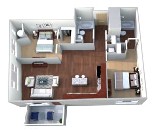 Floor Plan  Unit 2b lighthouse loft