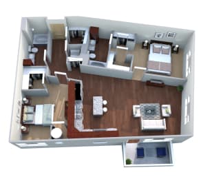 Floor Plan  Unit 2d lighthouse loft