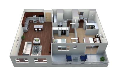 Floor Plan  Unit 2e lighthouse loft