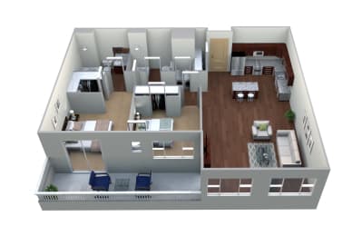Floor Plan  Unit 2e lighthouse loft