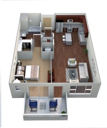 Floor Plan  Unit 1a lighthouse loft