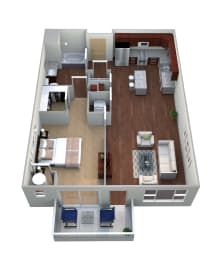 Floor Plan  Unit 1a lighthouse loft