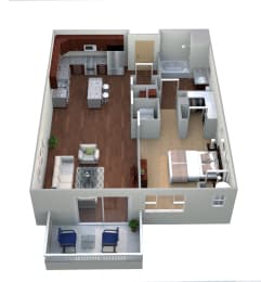 Floor Plan  Unit 1a lighthouse loft