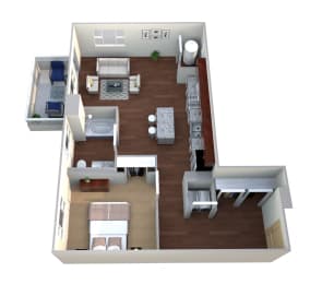 Floor Plan  Unit 1b lighthouse loft